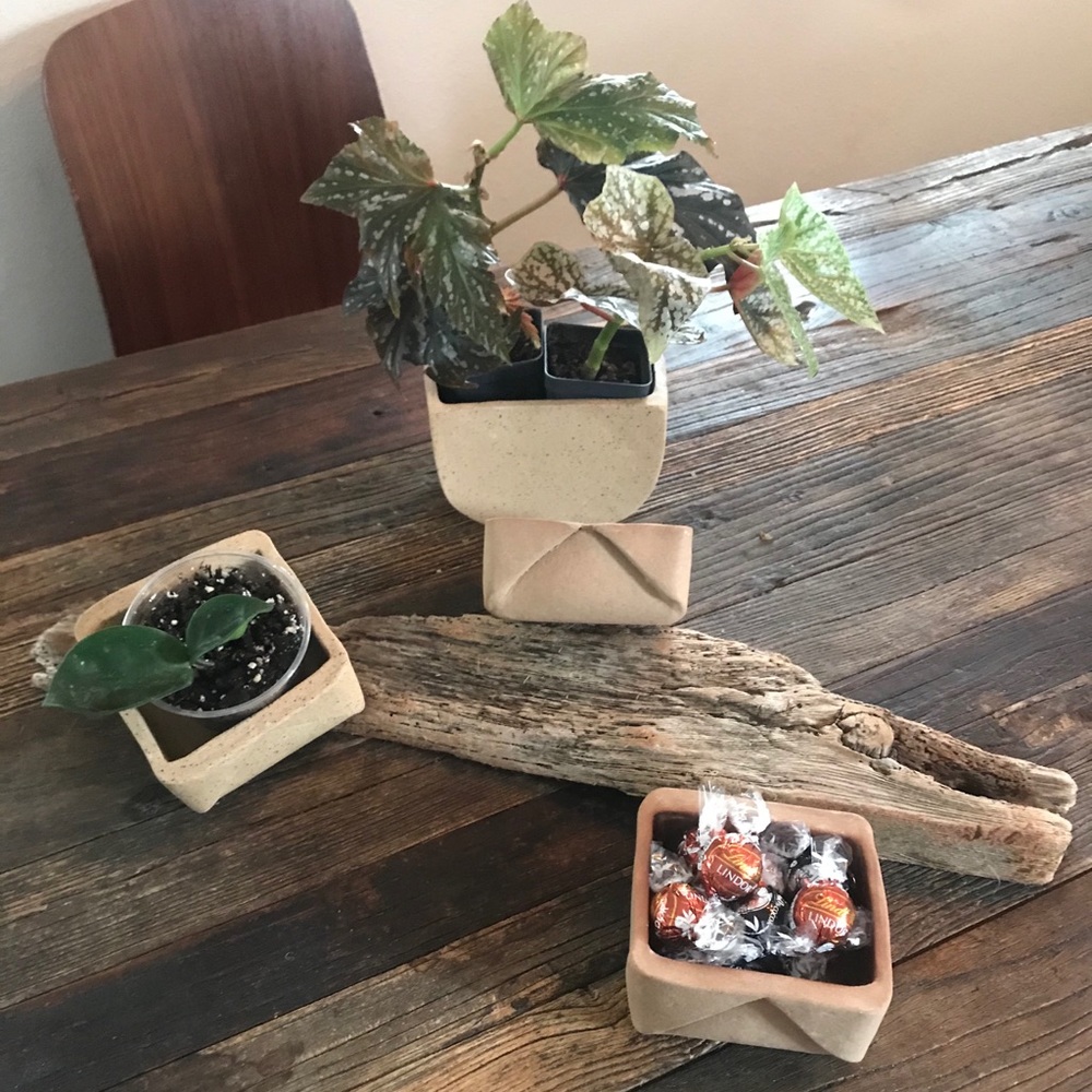Clay pots